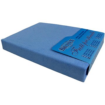 

Brotex Froté prostěradlo 60 × 120 cm, světle modré, dětské