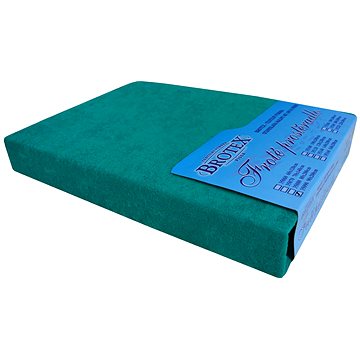 

Brotex Froté prostěradlo 200 × 200 cm, tmavě zelené