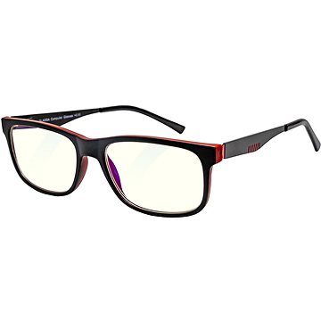 

GLASSA Blue Light Blocking Glasses PCG 02, dioptrie: +2.00 červená
