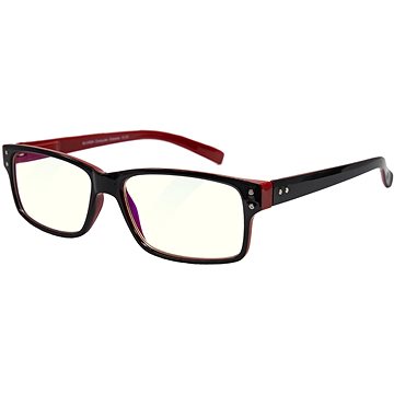 

GLASSA Blue Light Blocking Glasses PCG 05, dioptrie: +2.50 červená