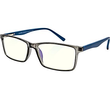 

GLASSA Blue Light Blocking Glasses PCG 08, dioptrie: +1.00 modro šedá