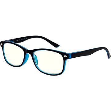 

GLASSA Blue Light Blocking Glasses PCG 030, +2,00 dio, černo modré