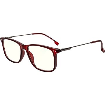 

GLASSA Blue Light Blocking Glasses PCG 020, +0,00 dio, červené