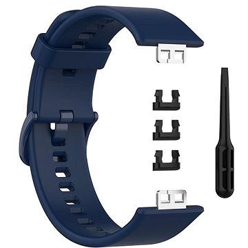 

BStrap Silicone pro Huawei Watch Fit, dark blue