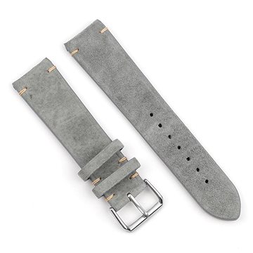 

BStrap Suede Leather Universal Quick Release 18mm, gray