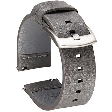 

BStrap Fine Leather Universal Quick Release 20mm, gray