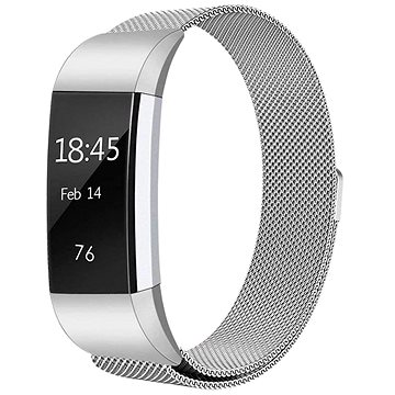

BStrap Milanese pro Fitbit Charge 2 silver, velikost L