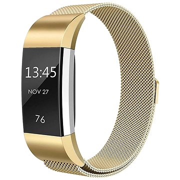 

BStrap Milanese pro Fitbit Charge 2 gold, velikost L
