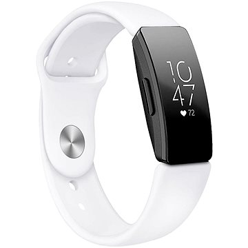 

BStrap Silicone pro Fitbit Inspire white, velikost L