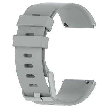 

BStrap Silicone pro Fitbit Versa / Versa 2 gray, velikost L