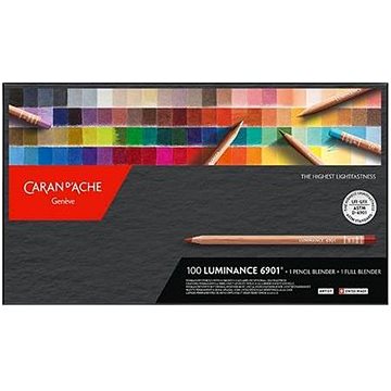 CARAN D'ACHE Luminance 6901 100 barev + 2 blendery