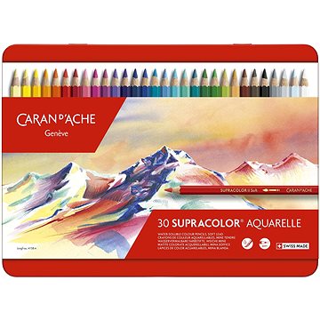 

CARAN D'ACHE Supracolor Aquarelle 30 barev
