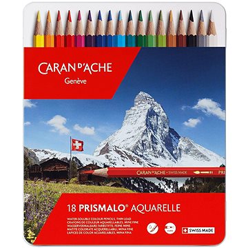 

CARAN D'ACHE Prismalo Aquarelle 18 barev