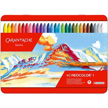 CARAN D'ACHE Neocolor I 40 barev