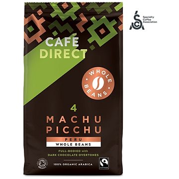 

Cafédirect BIO Machu Picchu SCA 82 zrnková káva 750g