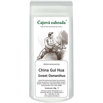

Čajová zahrada China Gui Hua Sweet Osmanthus Oolong 80 g
