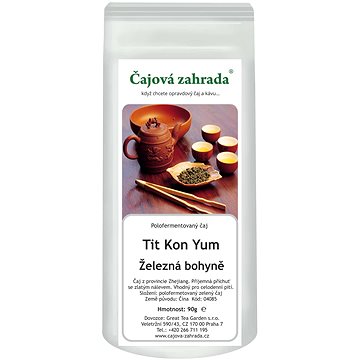 

Čajová zahrada China Oolong Tit Kon Yum 90 g
