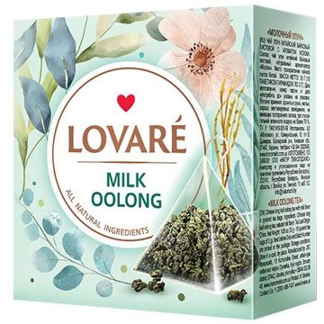 

Lovaré Milk Oolong, pyramidy