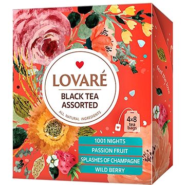

Lovaré Black Tea Assorted