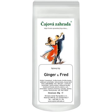 

Čajová zahrada Honeybush Ginger & Fred 80 g