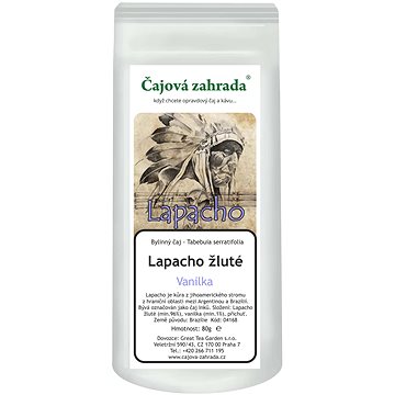 

Čajová zahrada Lapacho žluté Vanilka 500 g