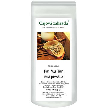 

Čajová zahrada China Pai Mu Tan 30 g