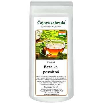 

Čajová zahrada Bazalka posvátná (Tulsi)