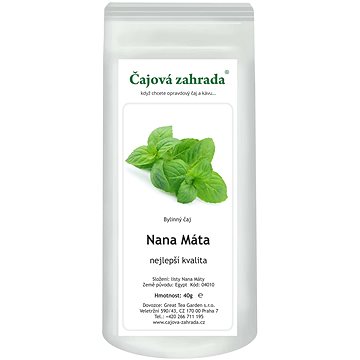 

Čajová zahrada Nana Máta