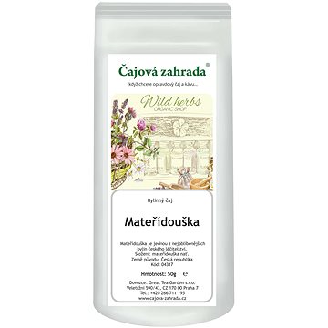 

Čajová zahrada Mateřídouška