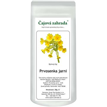 

Čajová zahrada Prvosenka jarní - Petrklíč