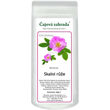 

Čajová zahrada Skalní růže - Cist šedavý