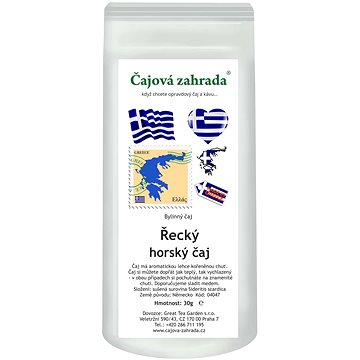 

Čajová zahrada Řecký horský čaj