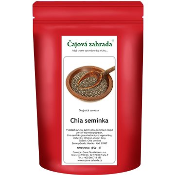 

Čajová zahrada Chia semínka