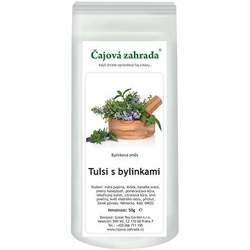 

Čajová zahrada Tulsi s bylinkami