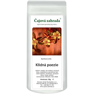 

Čajová zahrada Klidná poezie