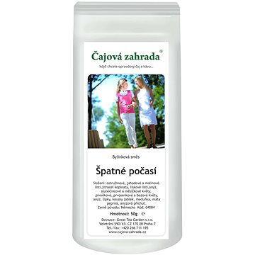 

Čajová zahrada Špatné počasí