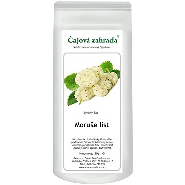 

Čajová zahrada Moruše listy