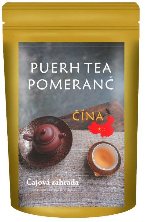 

Čajová zahrada Puerh Tea Pomeranč 500 g