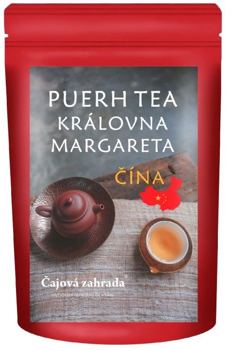 

Čajová zahrada Puerh Tea Královna Margareta 500 g