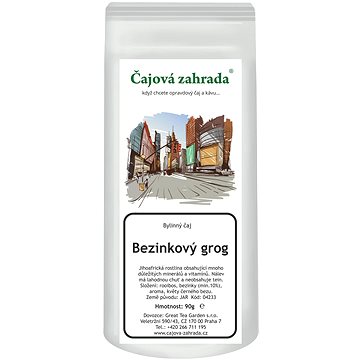 

Čajová zahrada Rooibos Bezinkový grog 90 g