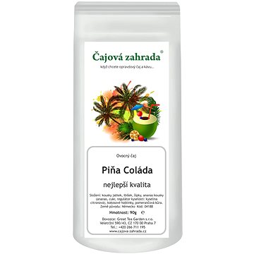 

Čajová zahrada - Piňa Colada - ovocný čaj, 500 g