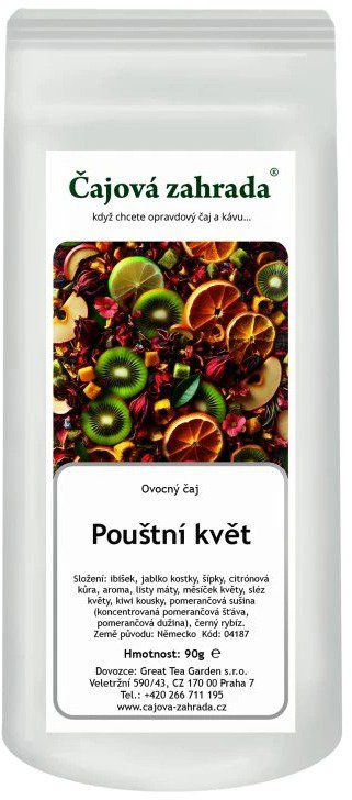 

Čajová zahrada Pouštní květ, ovocný čaj 90 g
