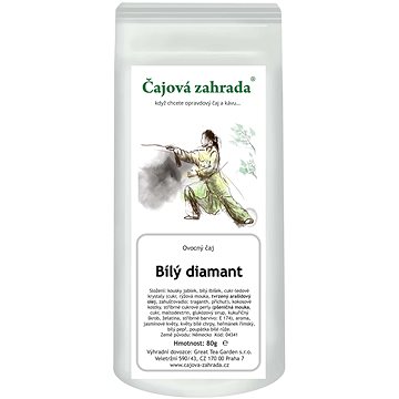 

Čajová zahrada - Bílý diamant - ovocný čaj, 500 g