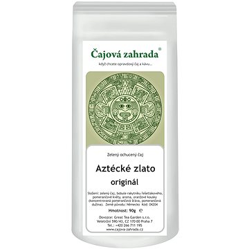 

Čajová zahrada - Aztécké zlato - zelený ochucený čaj, 500 g