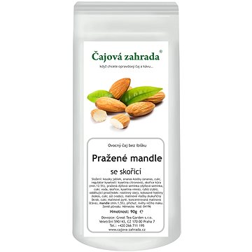 

Čajová zahrada - Pražené mandle se skořicí - ovocný čaj, 90 g
