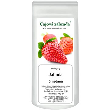 

Čajová zahrada - Jahoda & Smetana - ovocný čaj, 500 g