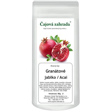 

Čajová zahrada - Granátové jablko & Acai - ovocný čaj, 500 g