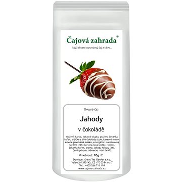 

Čajová zahrada - Jahody v čokoládě - ovocný čaj, 500 g