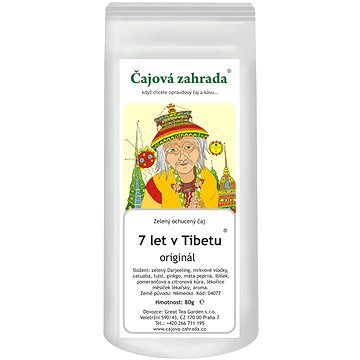 

Čajová zahrada - 7 let v Tibetu ® - zelený ochucený čaj, 80 g