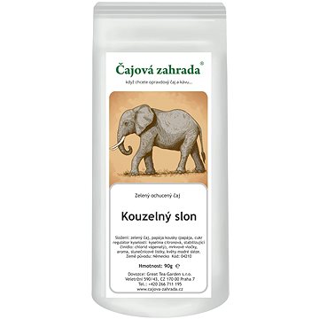 

Čajová zahrada - Kouzelný slon - zelený ochucený čaj, 90 g